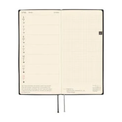 Hobonichi Techo Weeks 2026 - White Line: Black 11 Hobonichi Techo Weeks 2026 - White Line: Black -Daily Stationery Hub wb26 whitelinebk 08