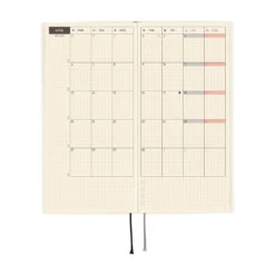 Hobonichi Techo Weeks 2026 - White Line: Ivory -Daily Stationery Hub wb26 whitelineiv 07