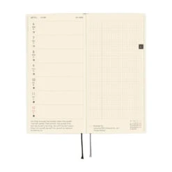 Hobonichi Techo Weeks 2026 - White Line: Ivory -Daily Stationery Hub wb26 whitelineiv 08