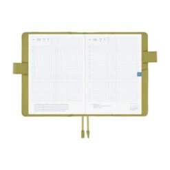 Hobonichi Techo Cousin Book & Cover 2026 - Leather: Sage Green - A5 -Daily Stationery Hub withbook 25ff722d 28b0 4f4c 805c 35854323888b