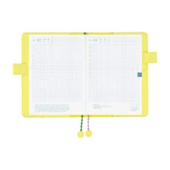 Hobonichi Techo Cousin Book & Cover 2026 - Minä Perhonen: Skyful (Yellow) - A5 -Daily Stationery Hub withbook fa0b9f09 bd2f 4b4b bd63 f0ff58f22cf7