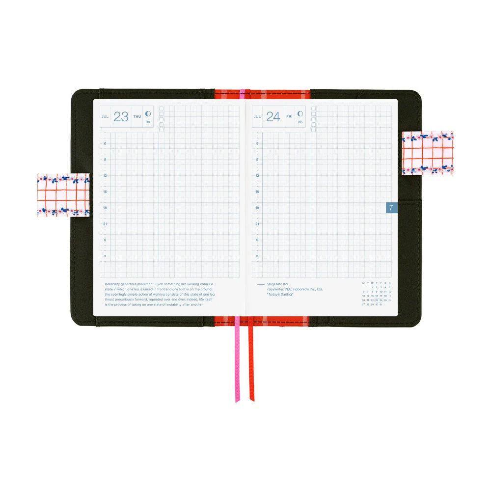 Hobonichi Original Book & Cover 2026 - Yumi Kitagishi: White Cat's Table Decorations - A6 3 Hobonichi Original Book & Cover 2026 - Yumi Kitagishi: White Cat's Table Decorations - A6 - Image 3