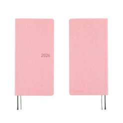 Hobonichi Techo Weeks 2026 - Colors: Strawberry Milk -Daily Stationery Hub zoom 01 1