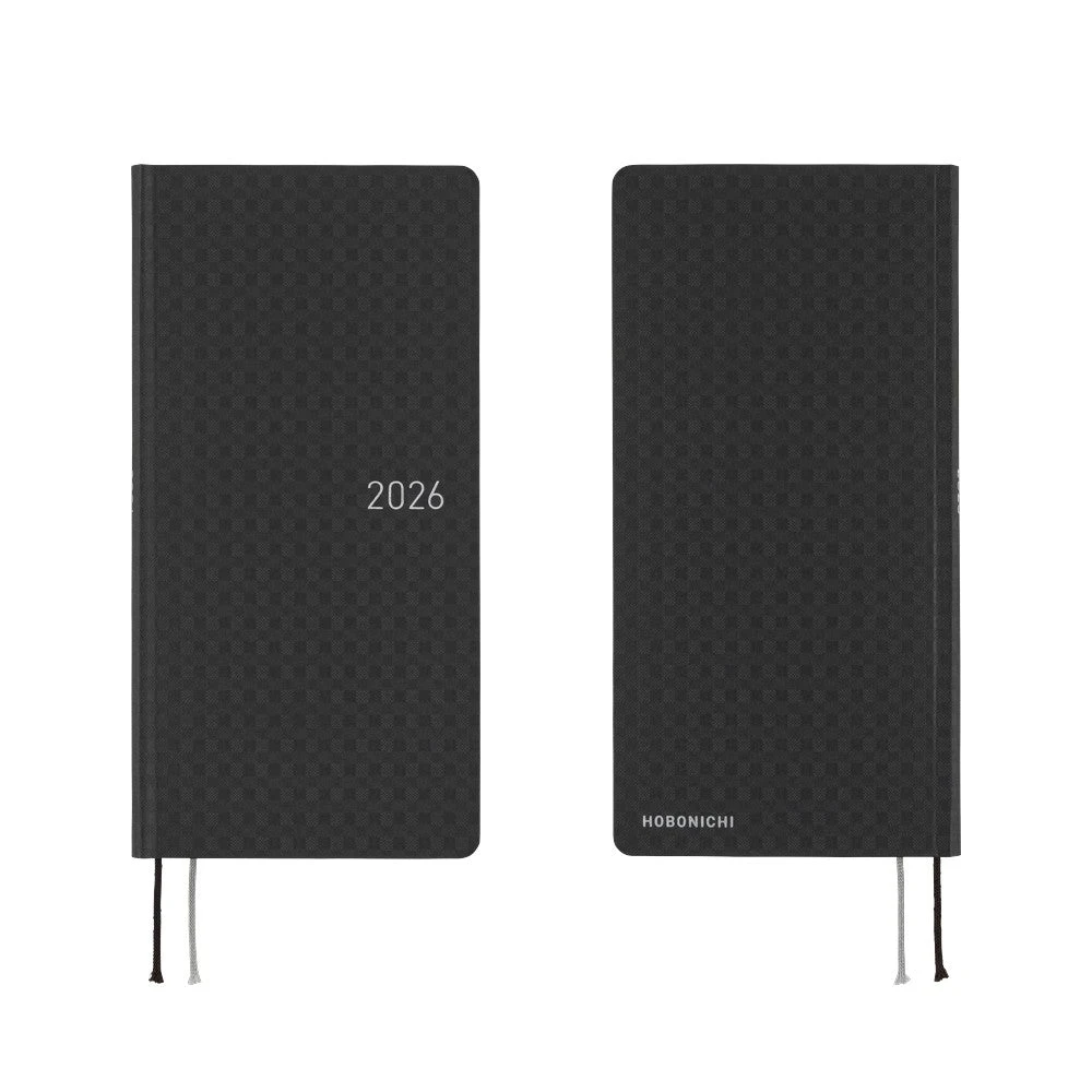 Hobonichi Techo Weeks 2026 - Paper Series: Black Gingham 8 Hobonichi Techo Weeks 2026 - Paper Series: Black Gingham - Image 8